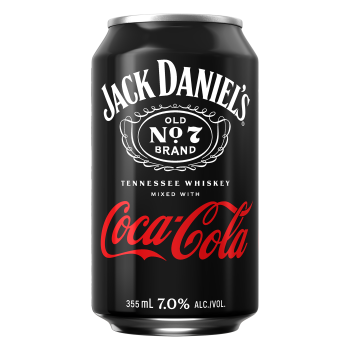 Jack Daniel's and Coca-Cola RTD Can