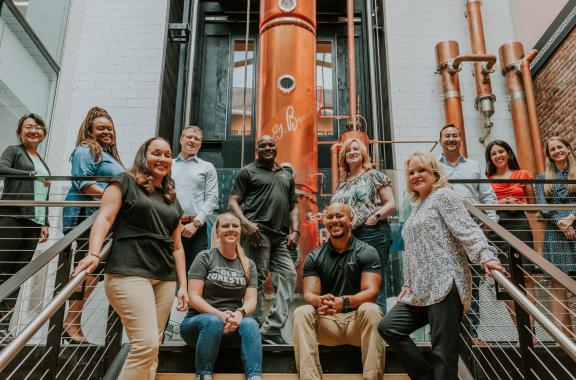 Employees at Old Forester Distilling Co.